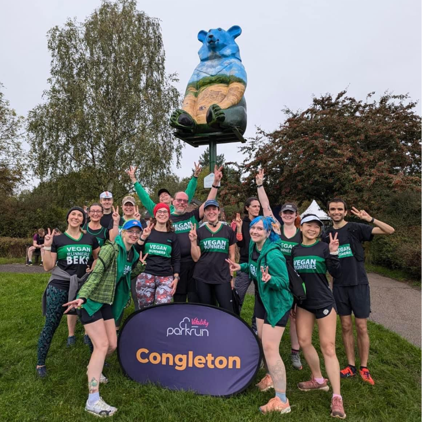 Vegan Runners at parkrun 