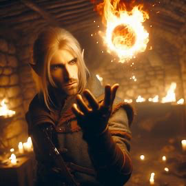 Helrond The Mighty Fire Magician