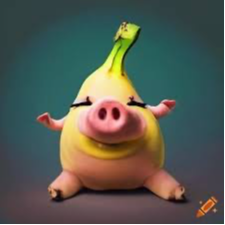 Pig banana 