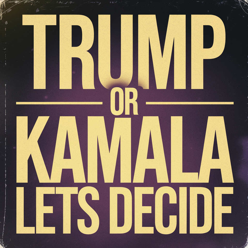 Trump or Kamala Lets Decide