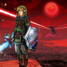 Link in the blood moon