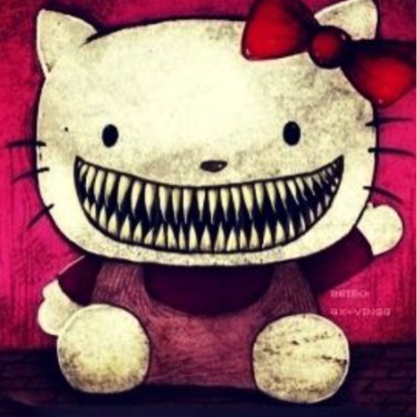 Evil  hello Kitty 