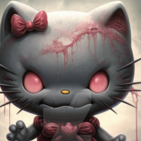 Evil  hello Kitty 