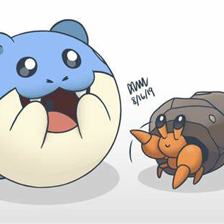 Spheal and Dwebble: Friends Forever