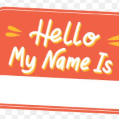 My name is!