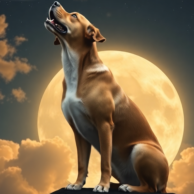 Taking My Dog To The Moon