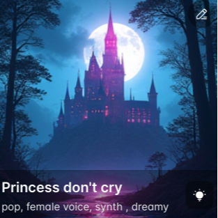 Princess don't cry 