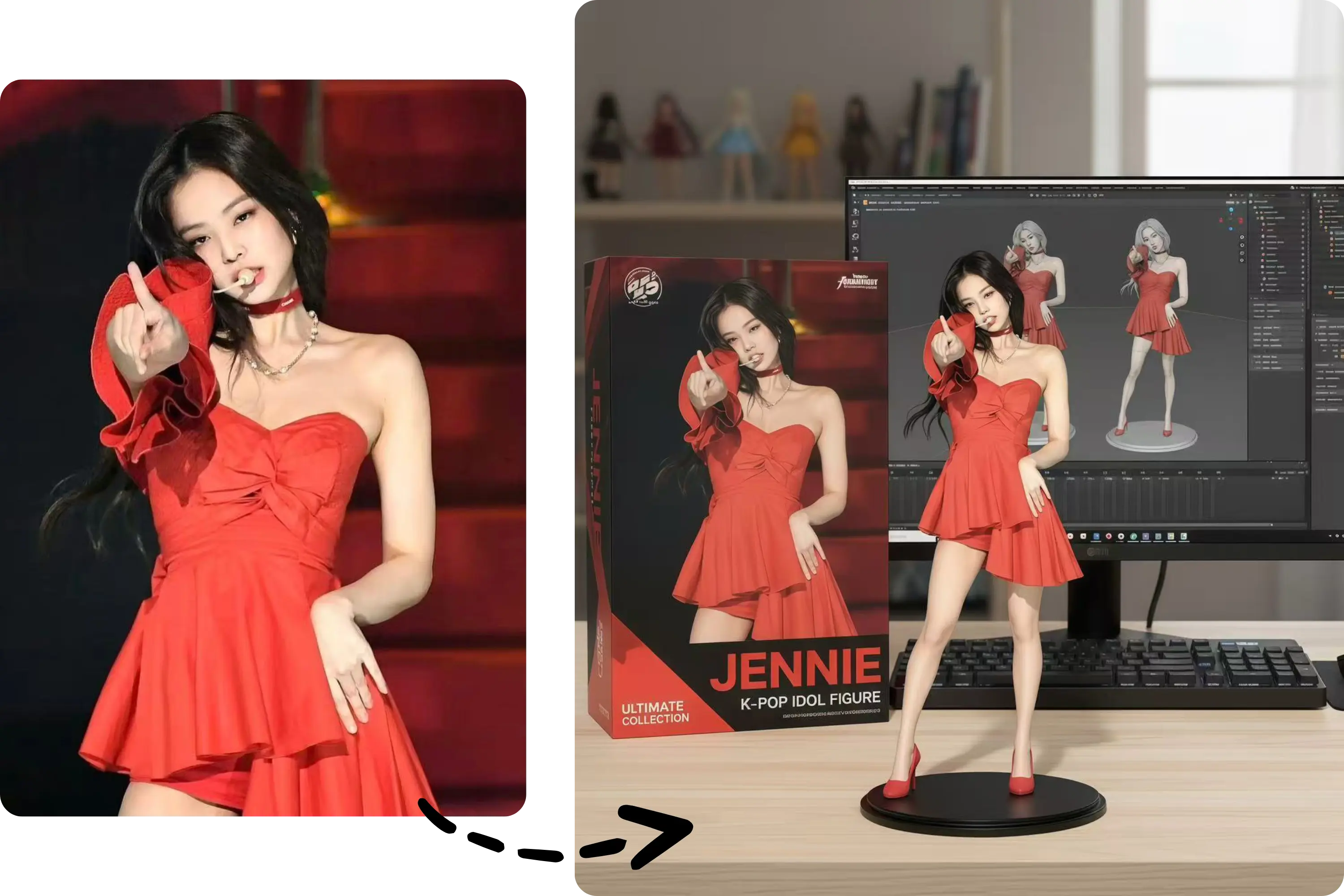 Convierte una imagen en un modelo 3D