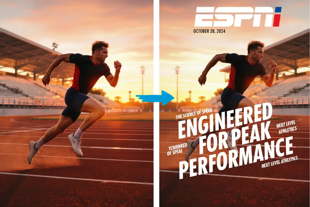 Couvertures de Magazine Sportif