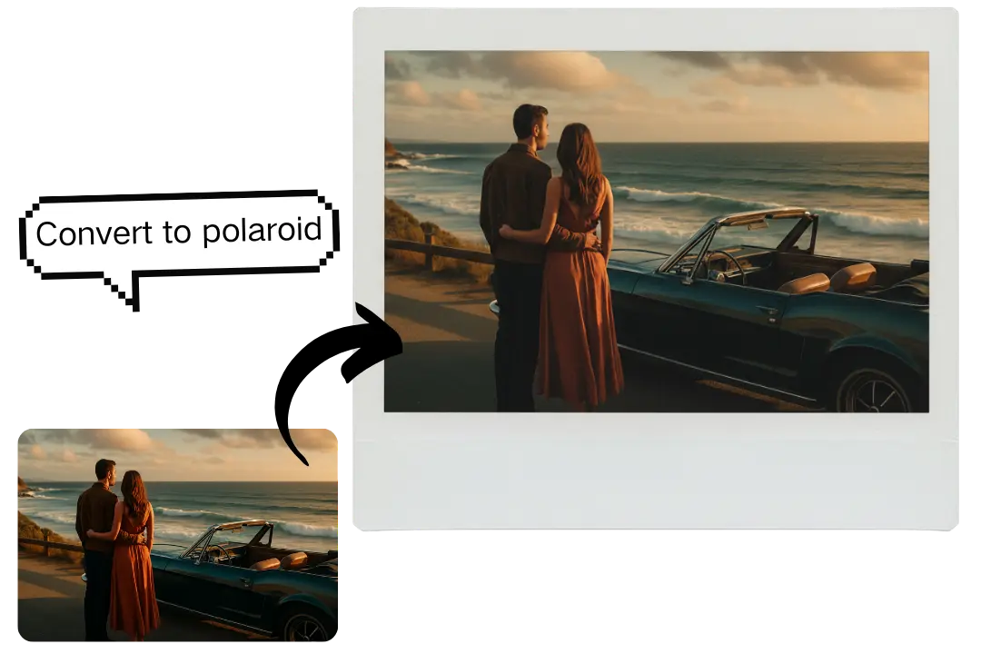 High-Resolution AI Polaroid Generator for Print & Digital