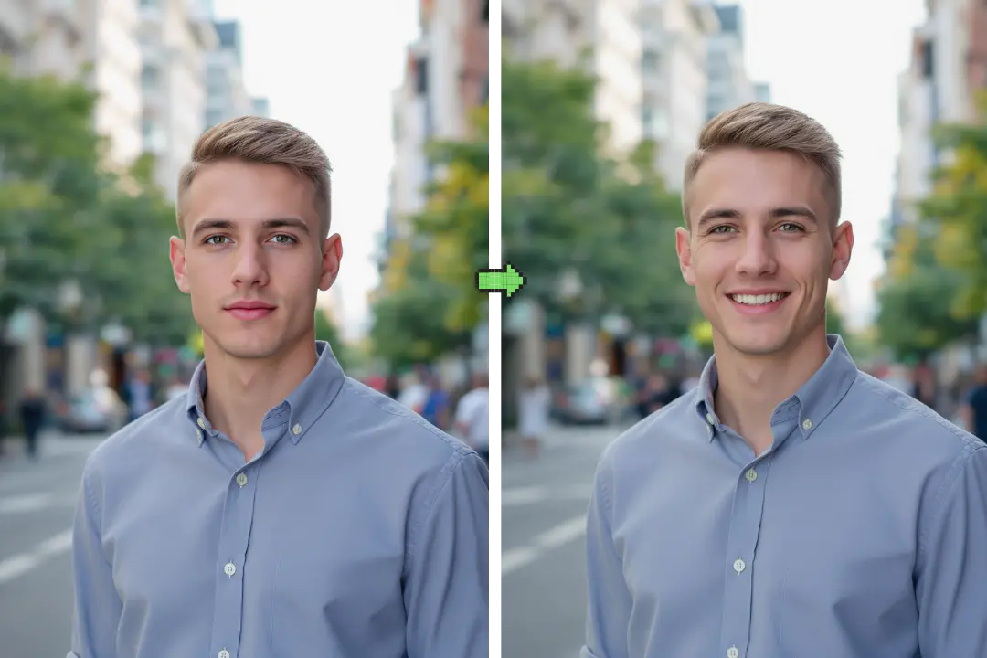 Make Dating Profiles Stand Out with the AI Face Expression Changer