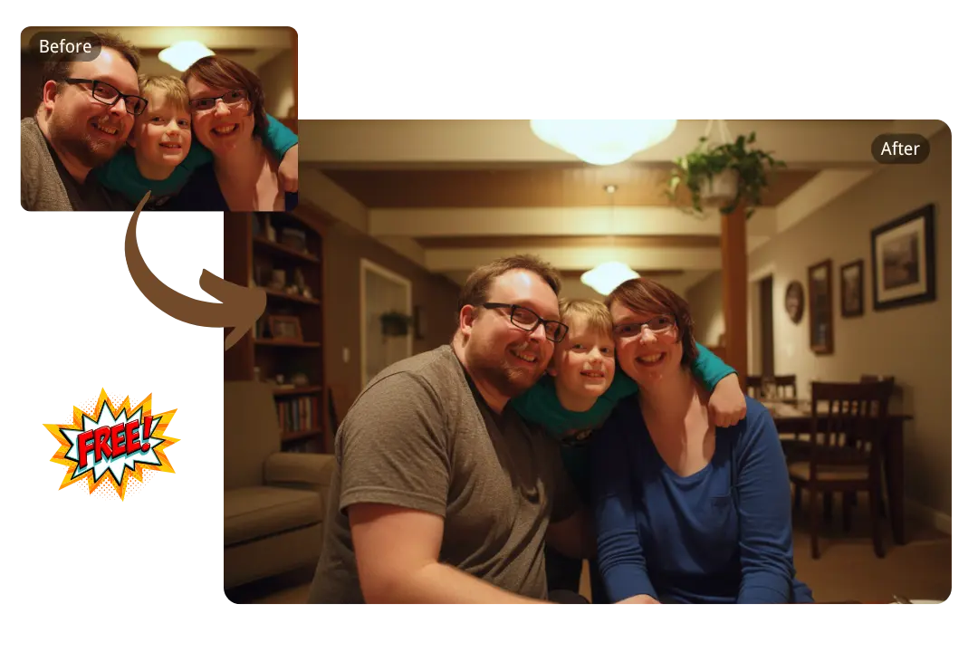 Free AI Uncrop Images for Everyday Memories