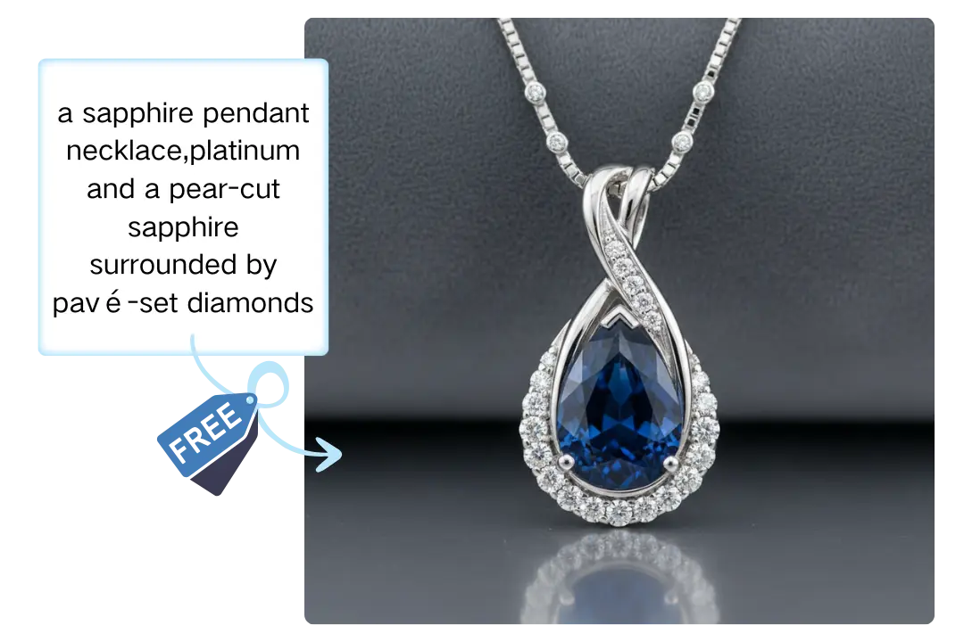 Free AI Jewelry Generator for Text-to-Jewelry Designs