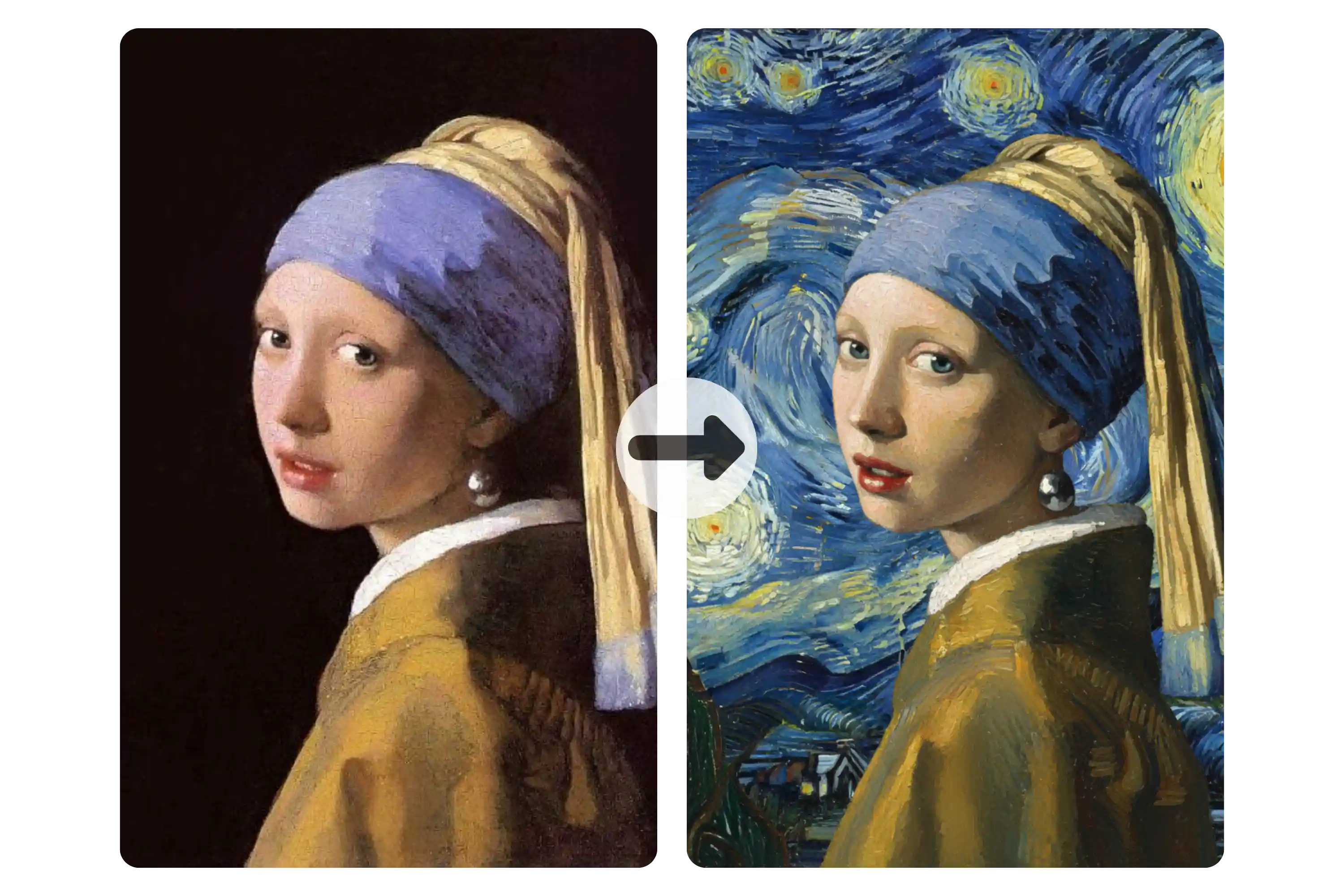 One-Click Presets or Custom Prompts for Art Filter Photos