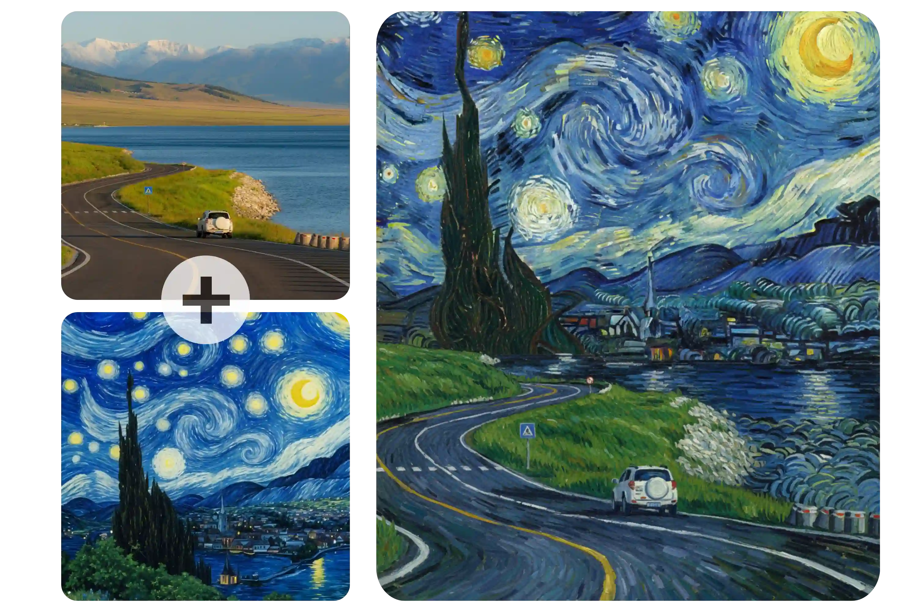 Apply Style from Any Vincent Van Gogh Photo