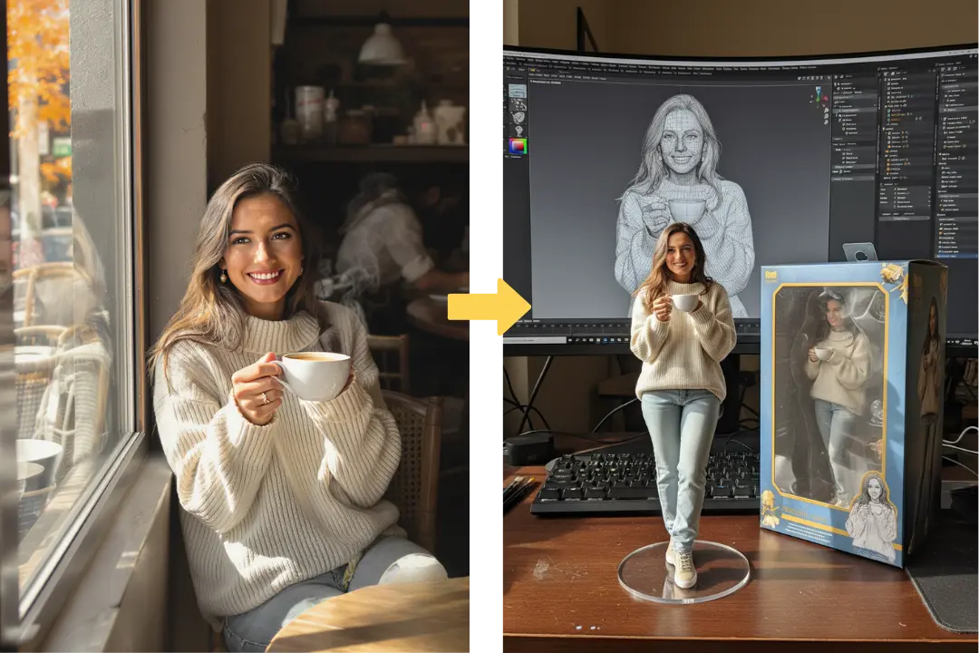 Free Nano Banana AI 3D Figurines Generator with Instant Access