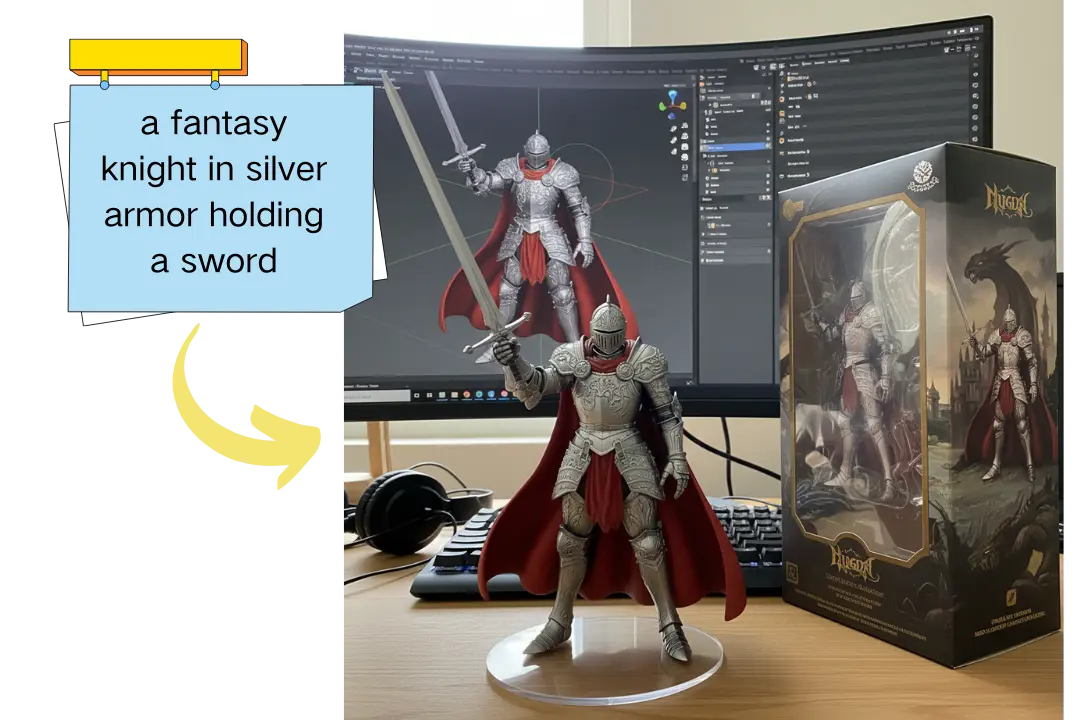 Flexible Input Options with the Nano Banana 3D Figurines AI Generator