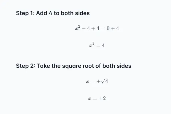 Quadratic Equations Using Free Algebra Math Solver