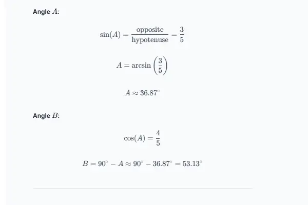 Basic Right Triangle