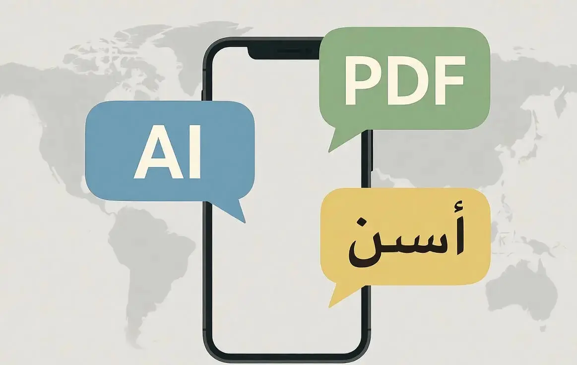 Mobile-Ready Design with Multi-Language Support for Chat with PDF