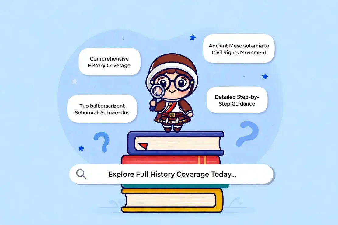 Comprehensive History Coverage