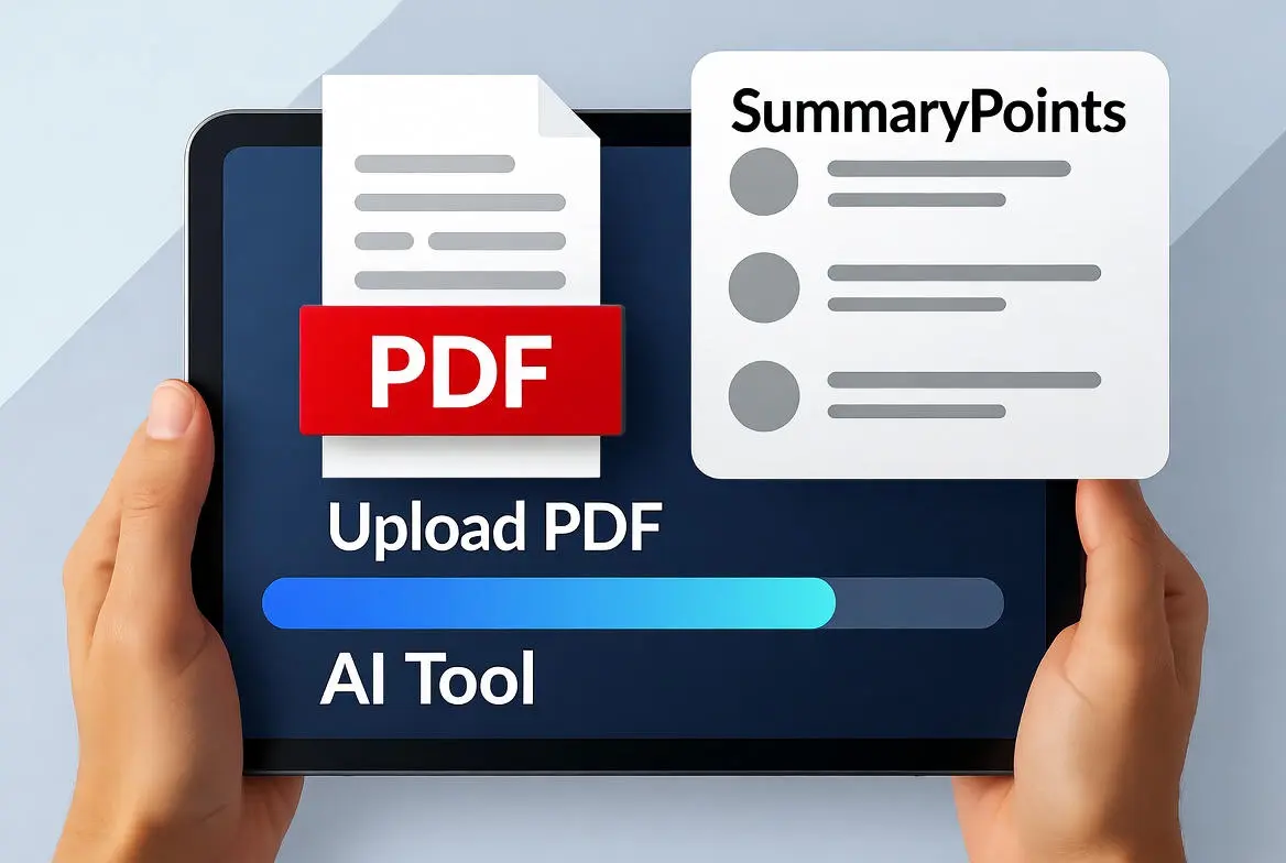 Free AI PDF Summarizer — No Sign-Up Needed