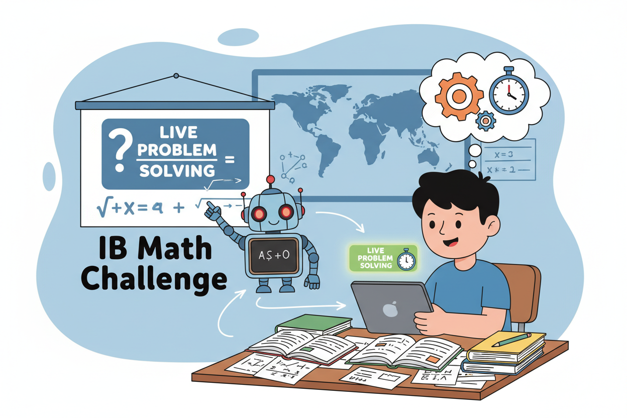 Real-Time Problem Solving with LearnFast Online IB Tutoring Math