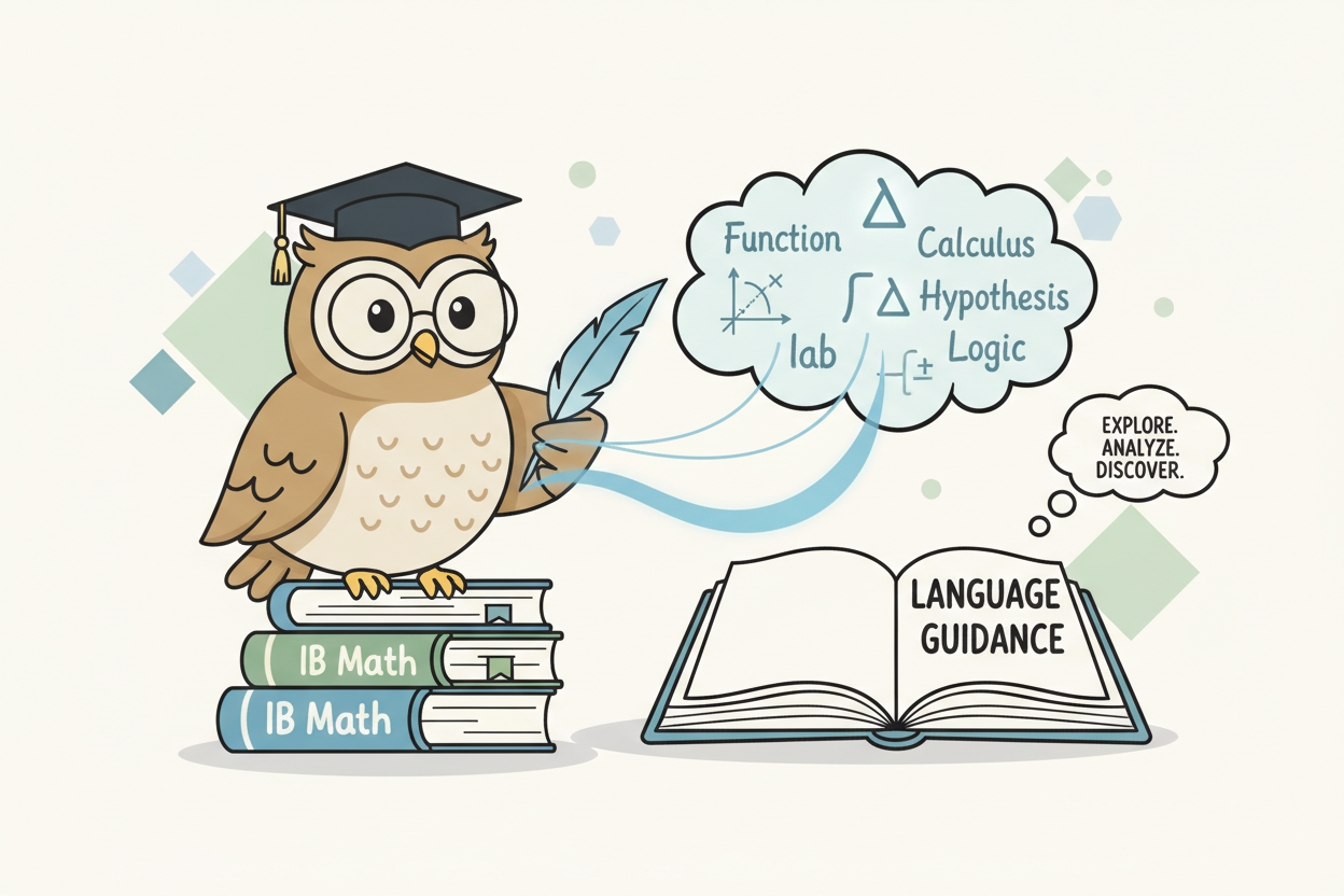 AI Math Tutor for IB Students with Natural Language Guidance