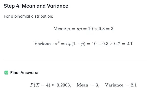 Distribuciones de probabilidad en Matemáticas de IA HL