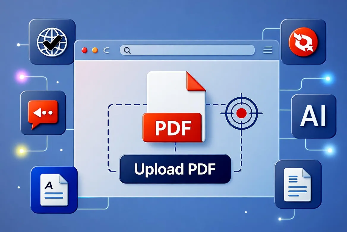 Traductor PDF AI en Línea Gratis – Sin Registro
