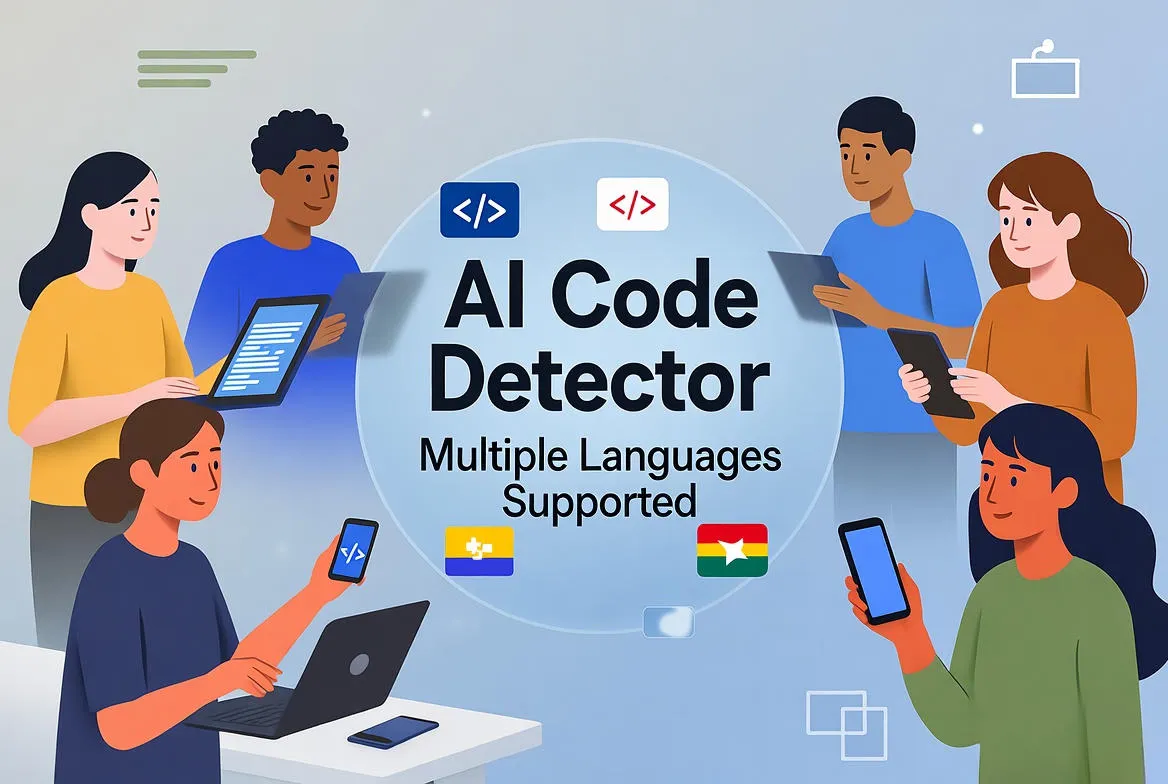 Detector preciso de código AI con soporte para múltiples lenguajes