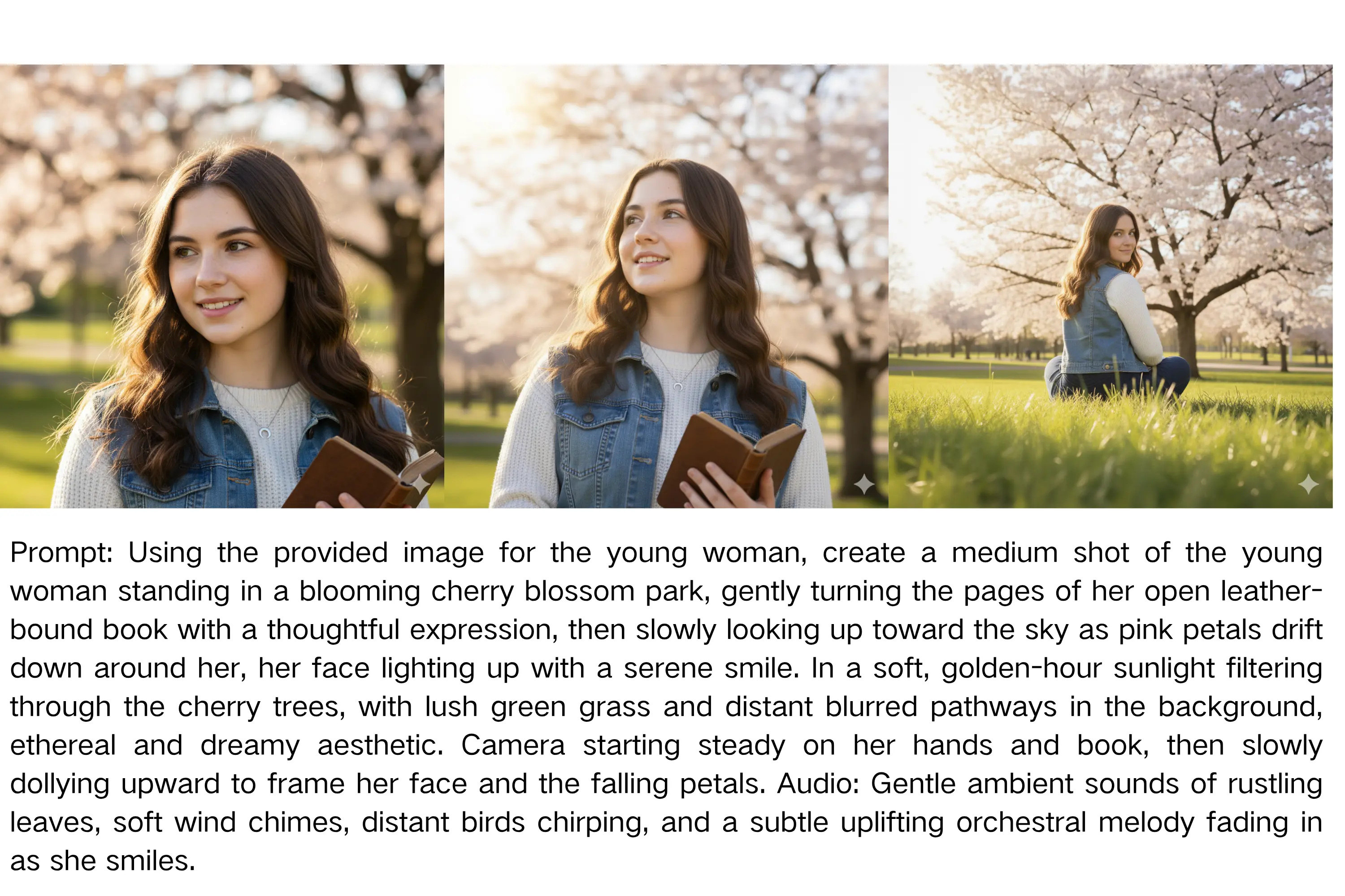 Step 1: Provide Three Photos of the Video Subject from Different Angles, or Other Items for Consistency