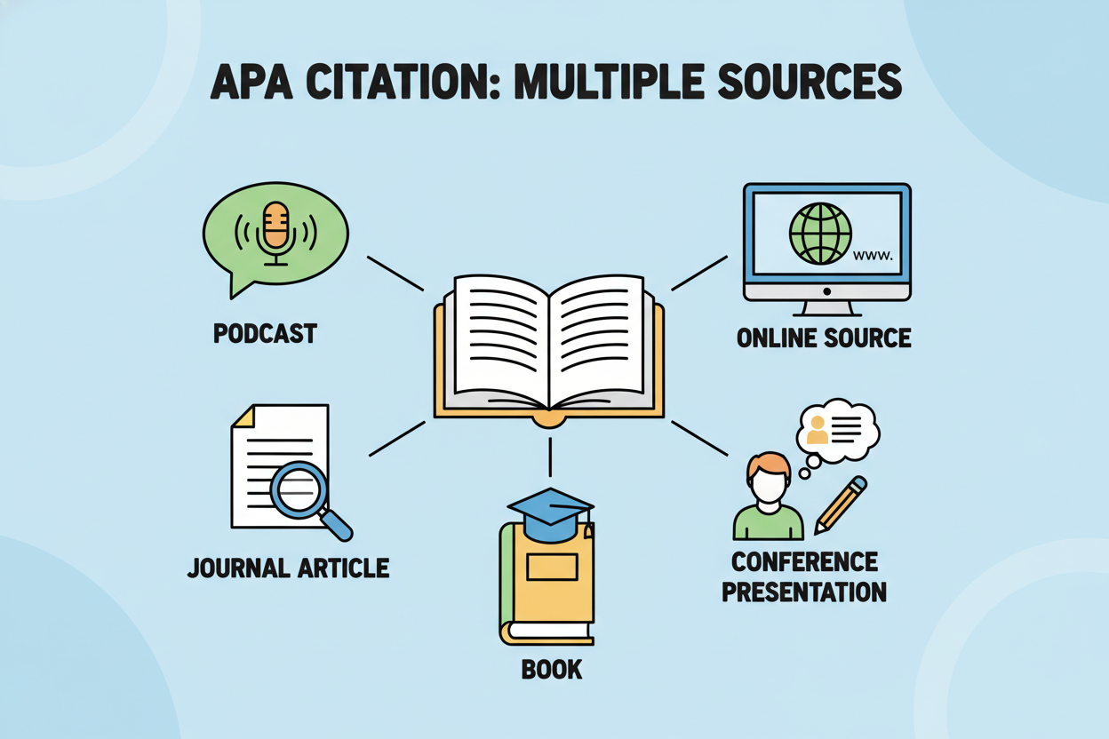 Support Multiple Source Types with APA Style Citation Generator