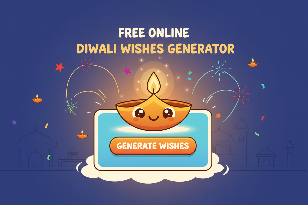Free Online Diwali Wishes Generator – No Login Needed