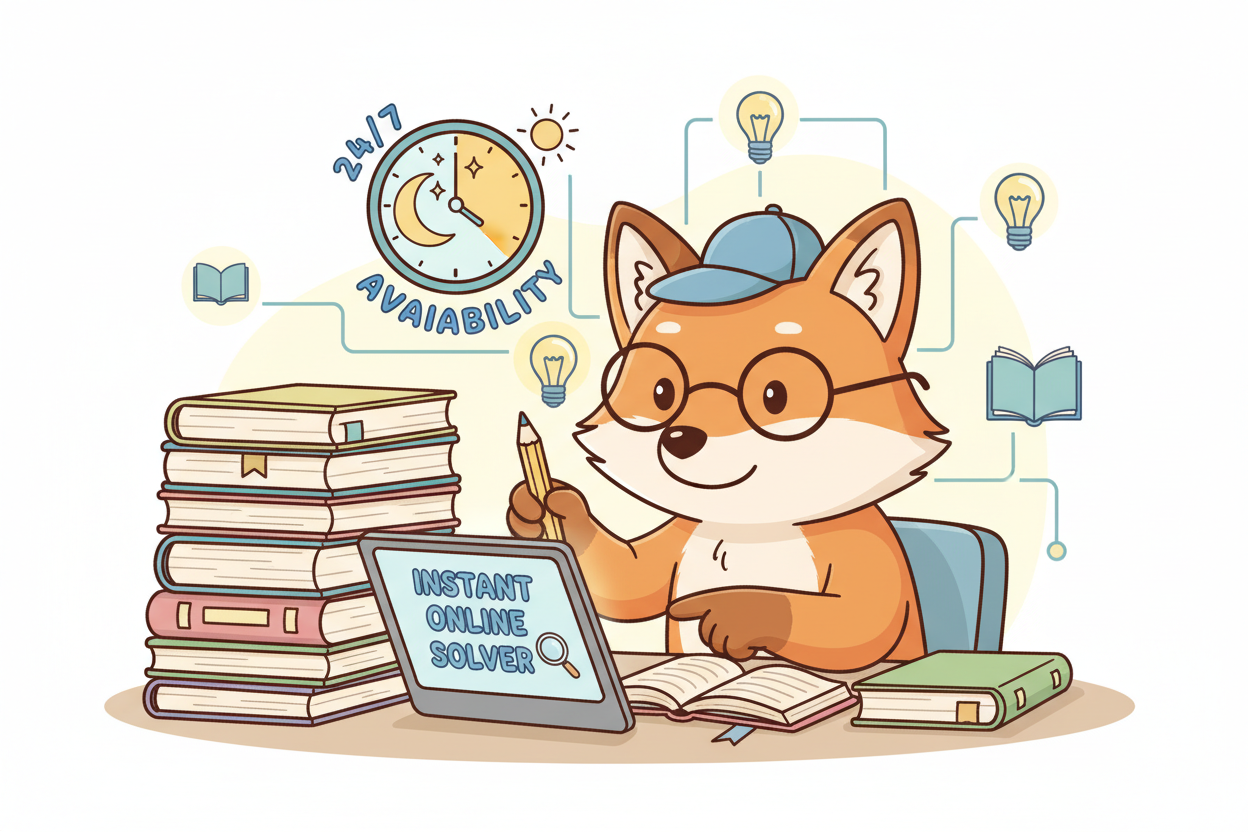 Instant Online Solver for Physics and Math Problems with 24/7 Availability