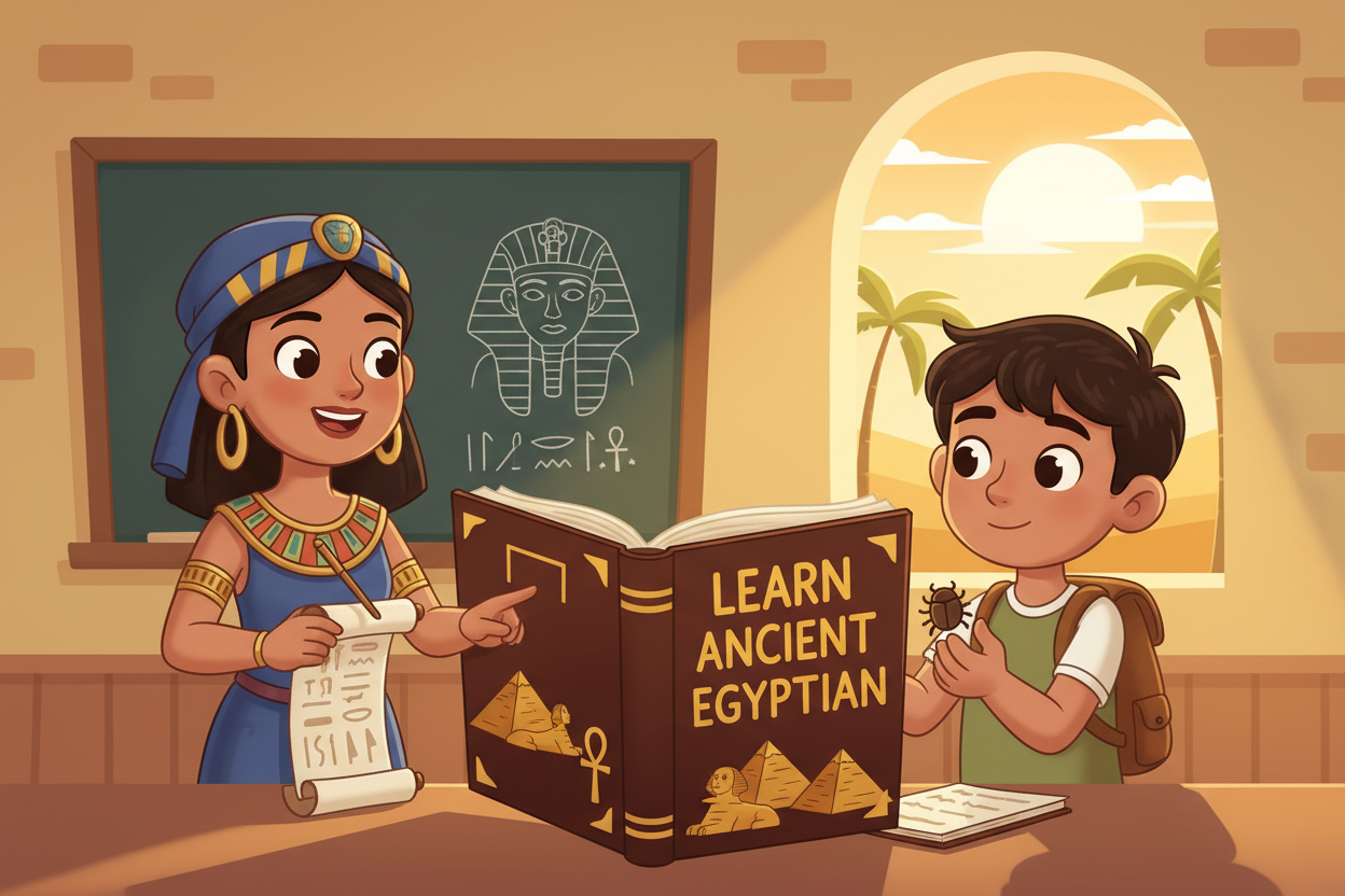 Learn Ancient Egyptian Writing and Practice Translation