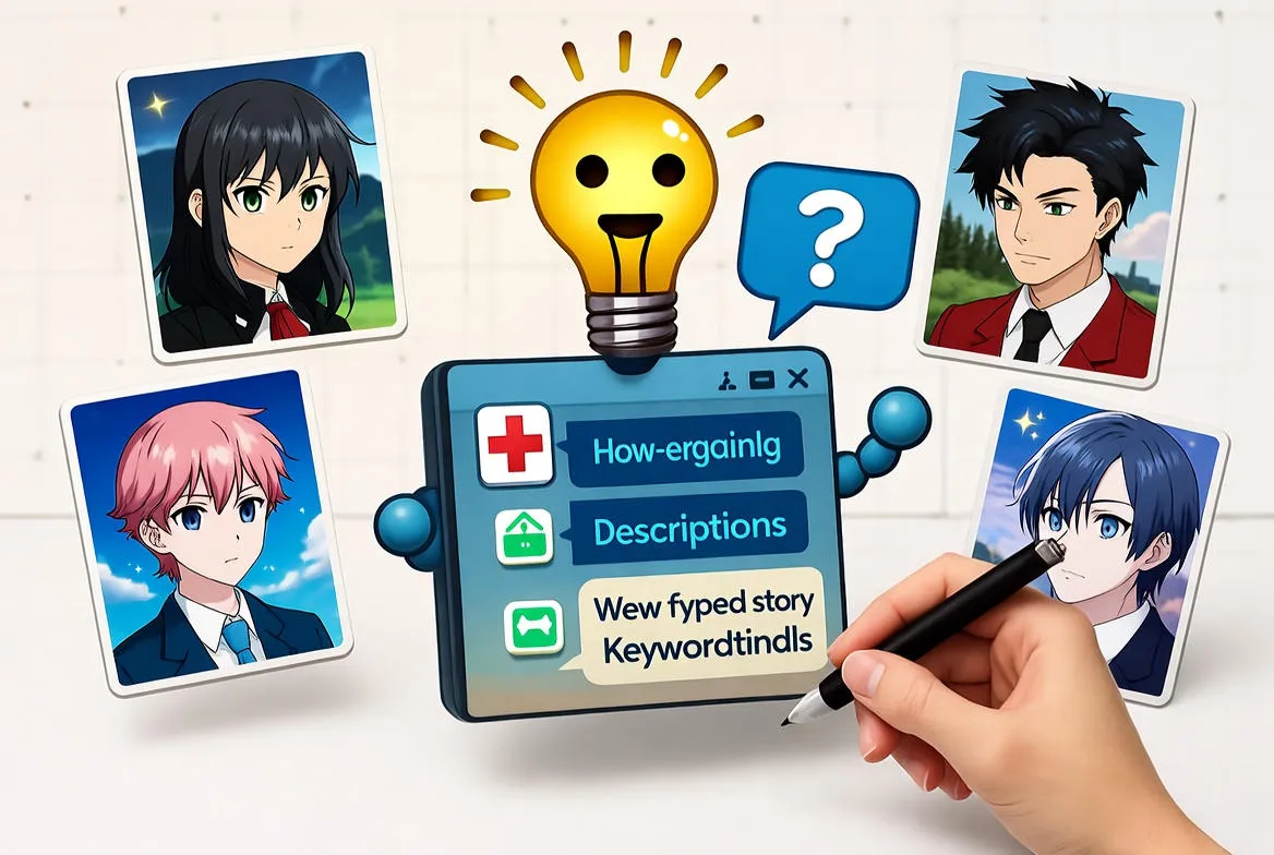 Manga Finder by Description to Recall Forgotten Favorites