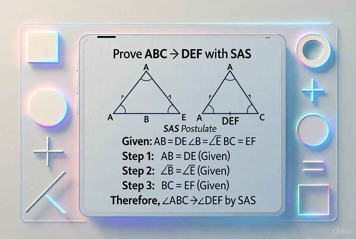 Example 3: Geometry Proofs