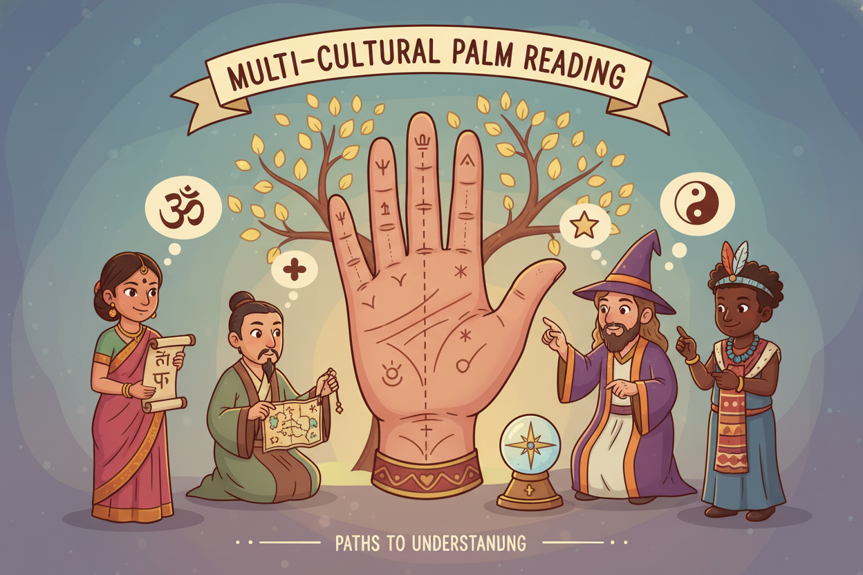 Multi-Cultural Palm Reading for Different Traditions