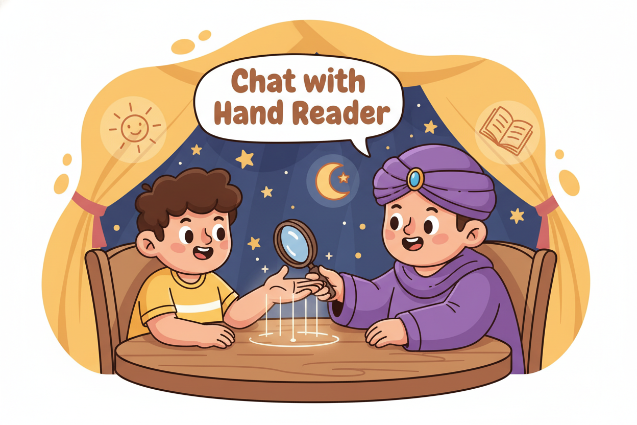 Chat with AI Hand Reader for Clarifications