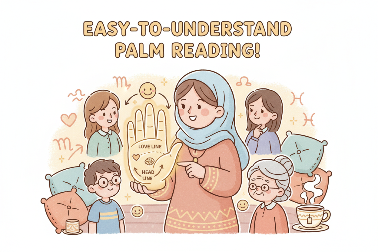 Easy-to-Understand Palm Reading Guide with Natural Language