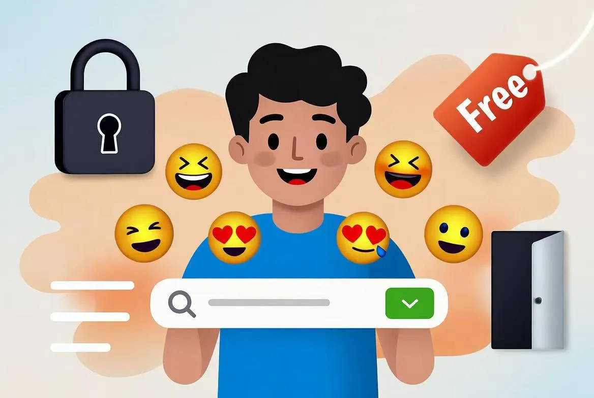 Instant Free Emoji Search – No Sign-Up Needed