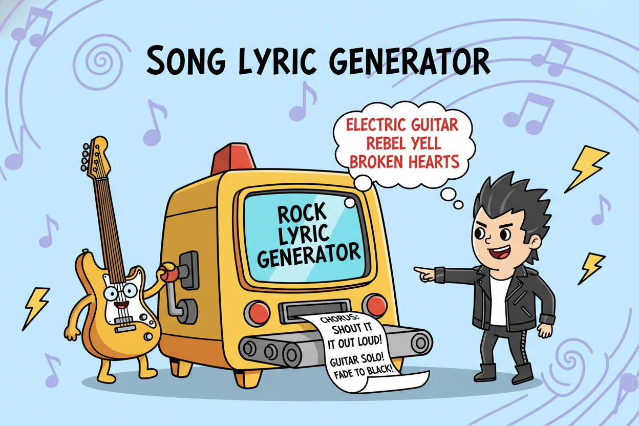 LearnFast AI Song Lyric Generator Write Lyrics Online Free