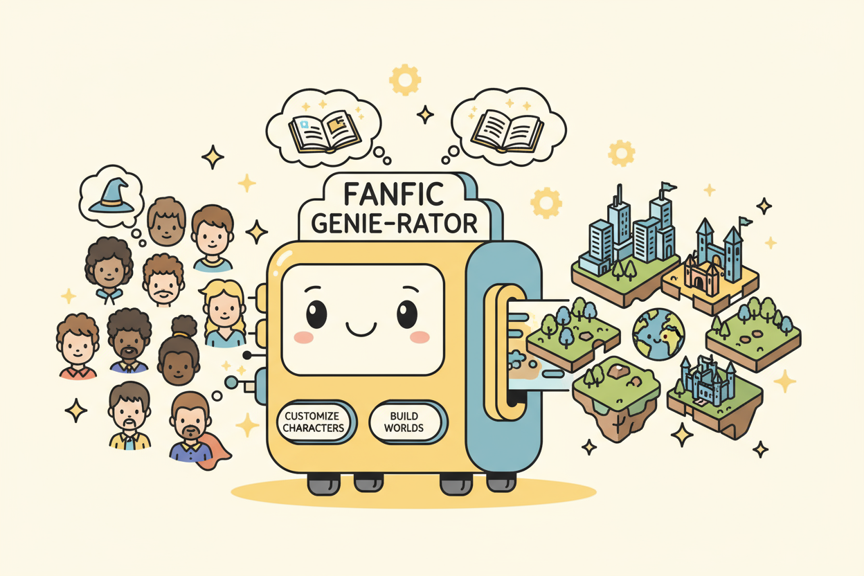 Customize Characters and Worlds in Fanfic AI Generator