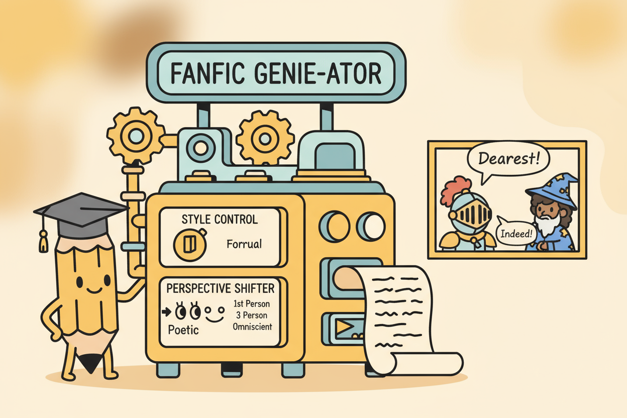 Control Writing Style and Narrative Perspective