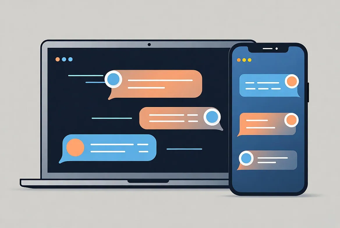 Instantáneo, en móvil y escritorio