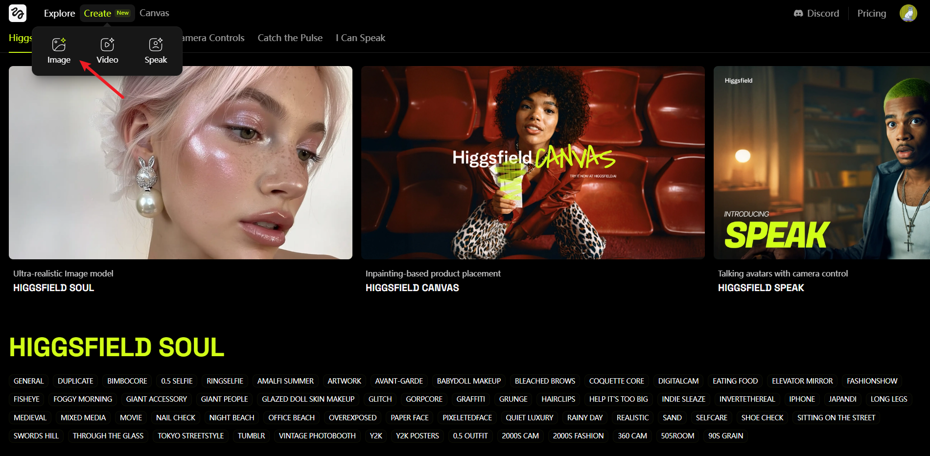 Visit the Official Higgsfield AI Platform