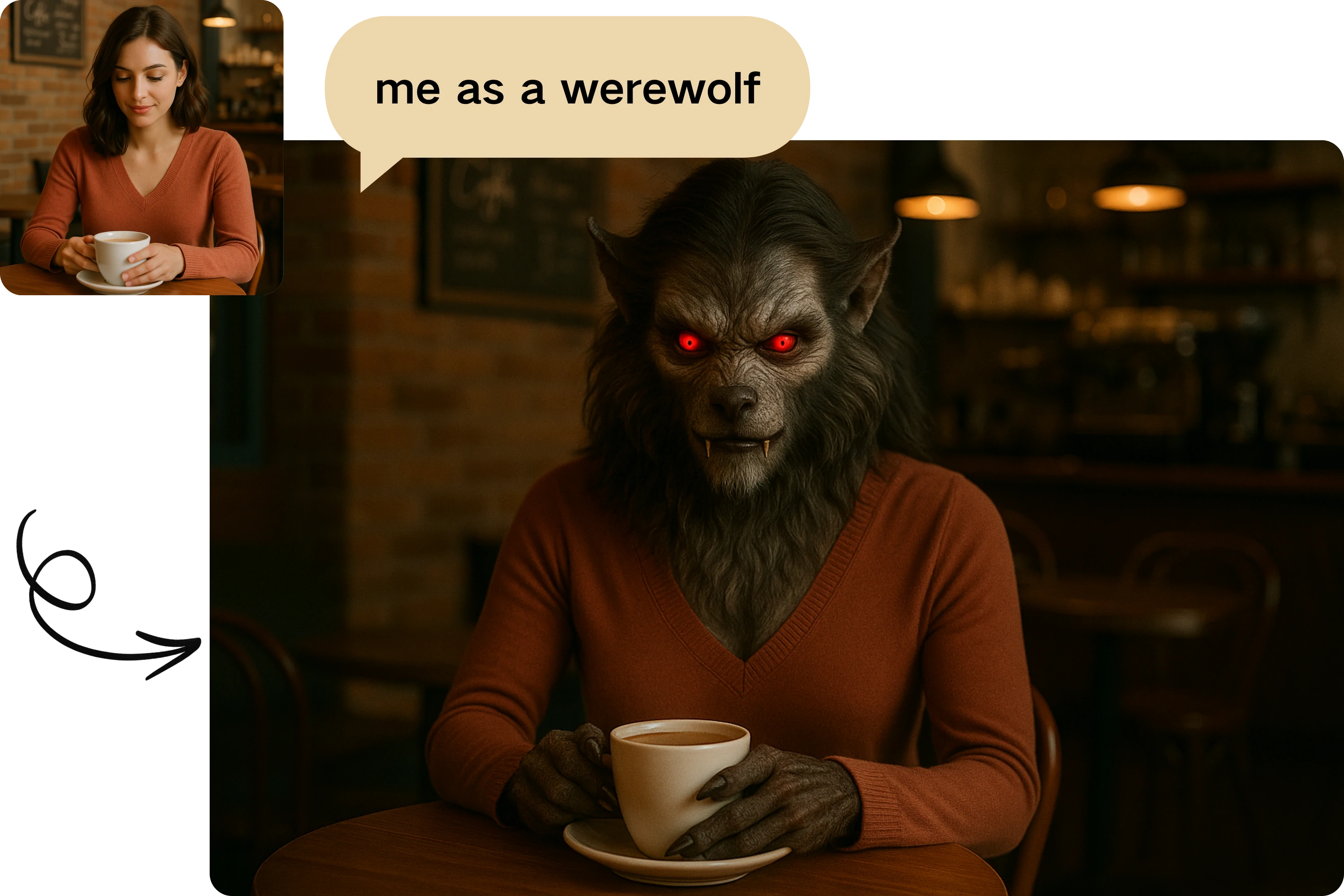 Individuelle Werwolf-Gestaltung