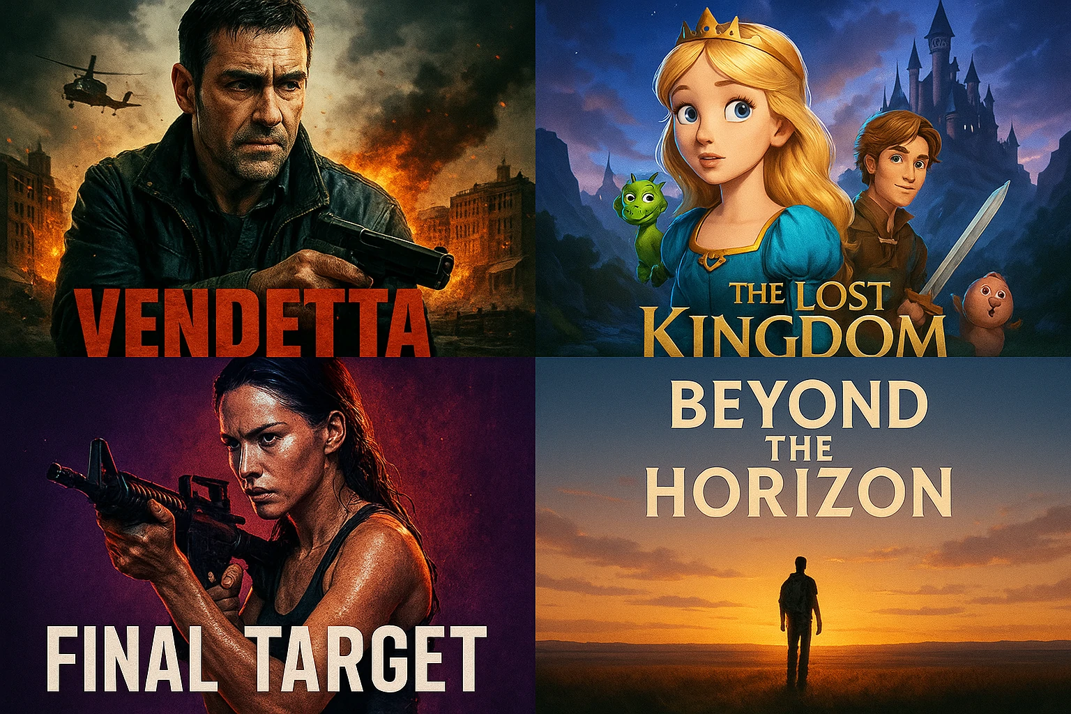 Rich Visual Styles & Film-Inspired Filters