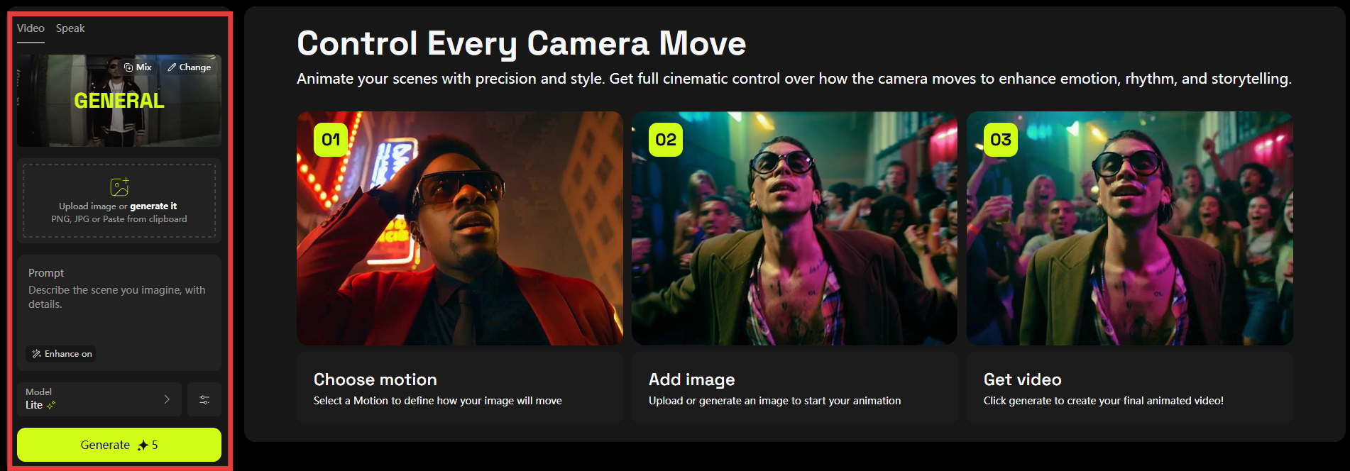 Step2：Type the Text or Upload Photo